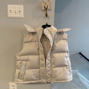 lululemon athletica Cream Puffer Vest